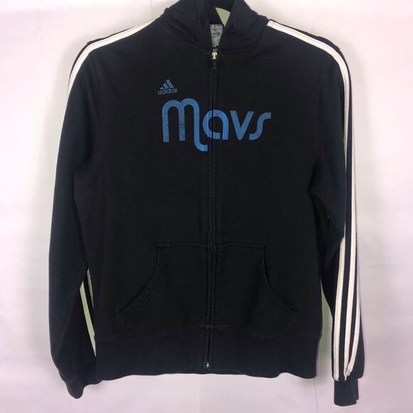 Adidas Dallas Mavericks Full Zip Hoodie - Picture 1 of 5